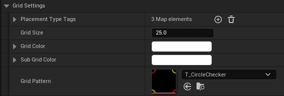Grid Settings Configuration